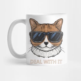 Catitude Couture: Deal With It Mug